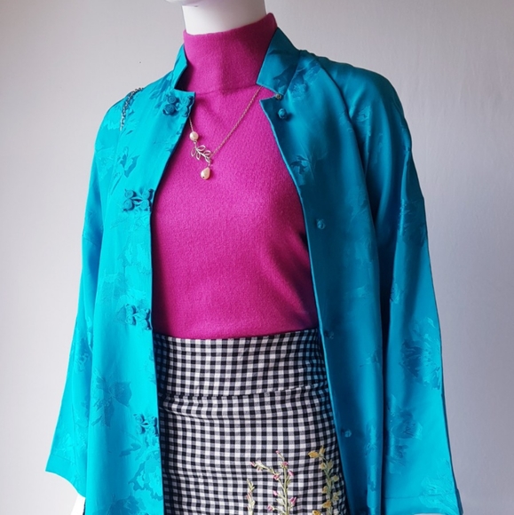 Royal Vintage Kimono All Silk✨💎 - Picture 3 of 8